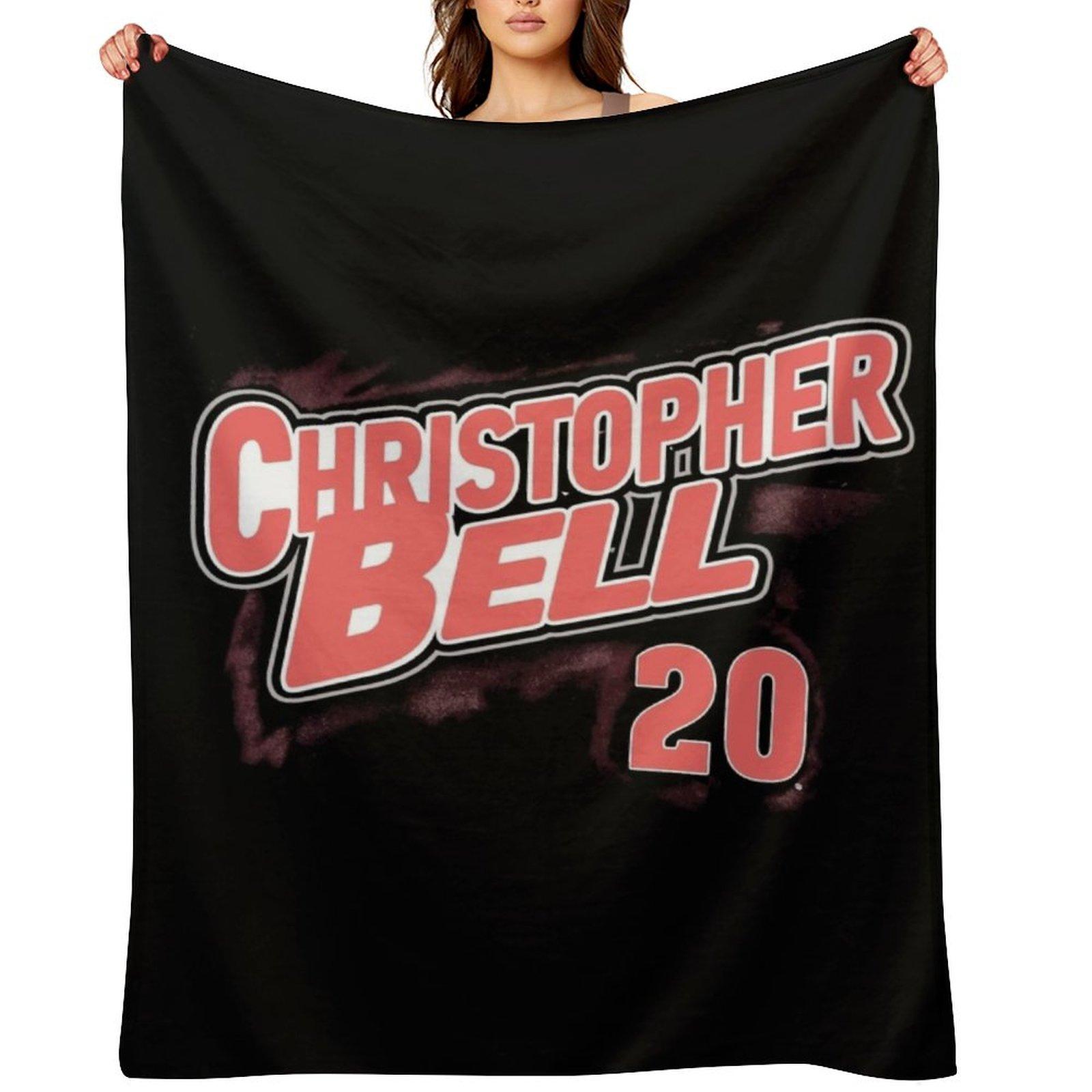 Christopher Bell 20 Throw Blanket Shaggy Furry Thermal blankets ands Blankets 30x40in