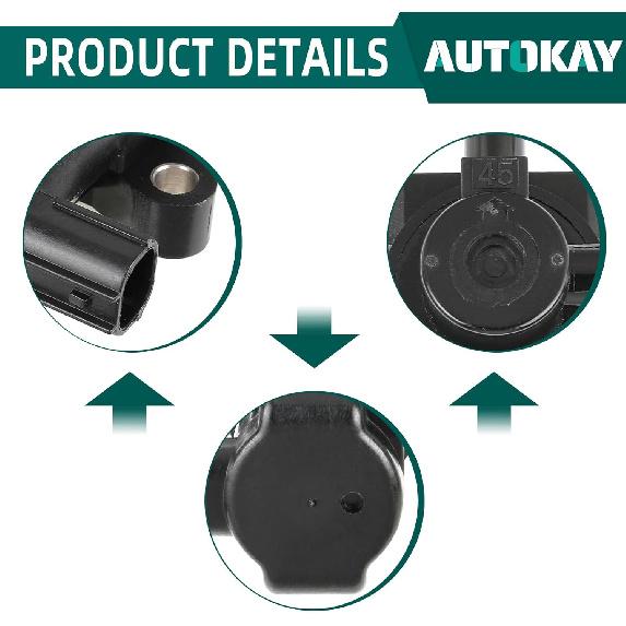 AUTOKAY 36162-RAA-A01 Canister Purge Solenoid Valve Fits for Honda Accord 2.4L 2003-2007/ Element 2003-2011/for Acura TSX 2004-2005