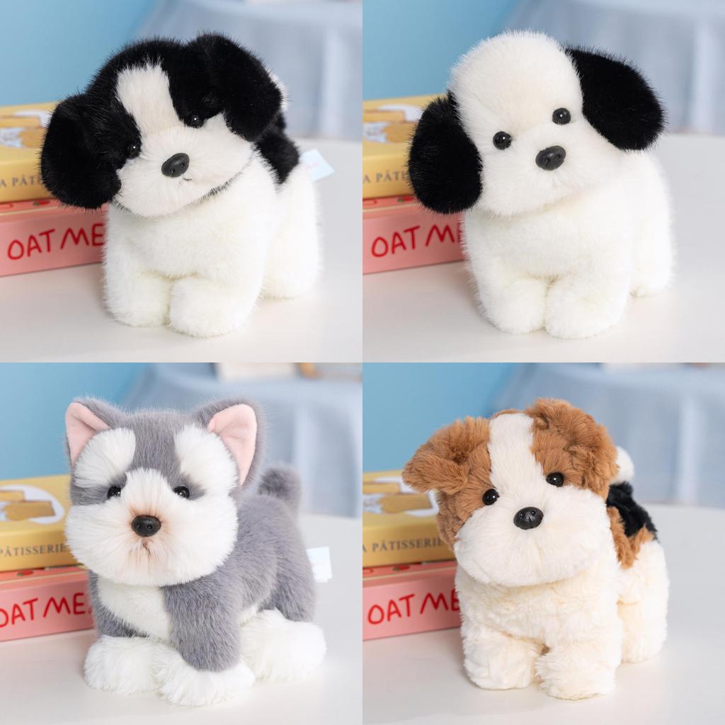 Border Collie Plüschtier mit PP-Baumwollfüllung für Kinder und als Geschenk