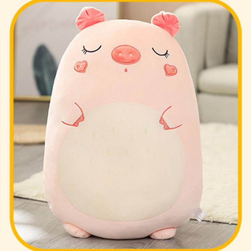 Squish Pillow Plush Toy Animal Kawaii Unicorn Dinosaur Lion Soft Big Pillow Buddy Stuffed Cushion Valentine's Gift For Kids Girl