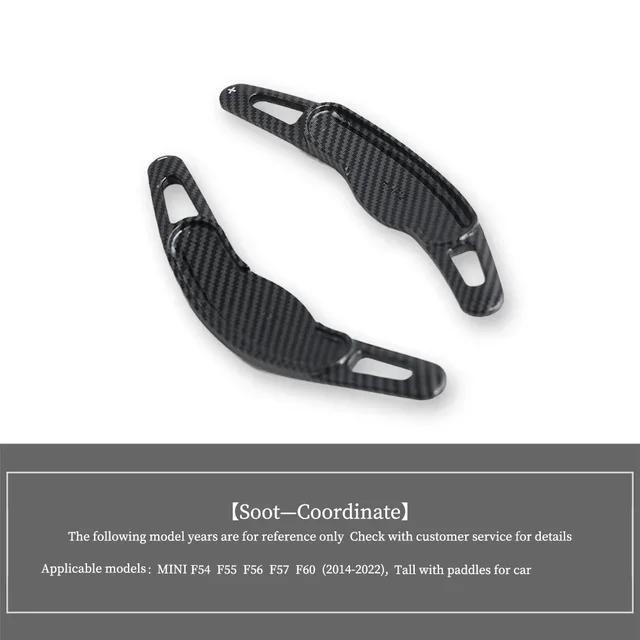 For Mini F54 F55 F56 F57 F60 2014- Auto Steering Wheel Rear Shift Paddle Car Shift Equipment Semi Automatic Clutc Black Red