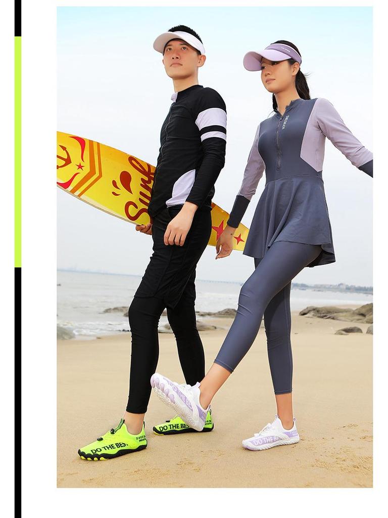 Quick-Dry Five-Finger Non-Slip Water and Beach Shoes for Swimming, Fishing, and Indoor Fitness