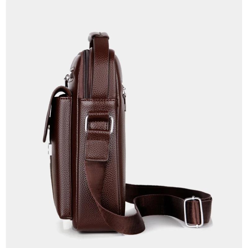 Men's Shoulder Bag with Large Capacity, Waterproof and Wear-resistant