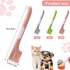 6Pcs Silicone Pet Food Can Spoon For Dogs Cats Mixing Spoon