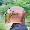 Barbuta Helmet   Medieval Knight Armor 18g Mild Steel Helmet  LARP Cosplay Halloween Costume Barbuta Visored Warrior Helmet