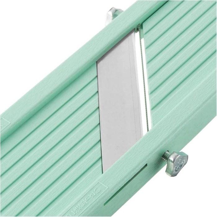 Benriner Classic Green All-Purpose Vegetable Cutter with Flat Case, Slicer