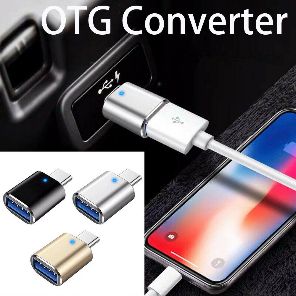 

Mini Type C Male To USB 3.0 Женский адаптер OTG Конвертер Мобильные телефоны Аксессуары Разъемы данных
