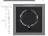 2pcs Punk Silver Chain Couple Bracelet For Women Stainless Steel Romantic Magnet Men Paired Things Jewelry Pulsera
