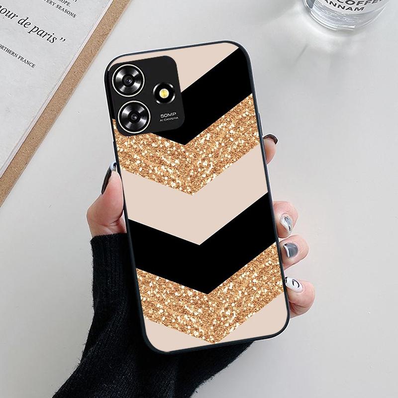 Pre ZTE Blade V50 Dizajnové puzdro Kvetinové maľované silikónové puzdrá Pre ZTE Blade A73 4G / V50 Smart Axon 50 Lite Puzdro TPU kryt Fundas
