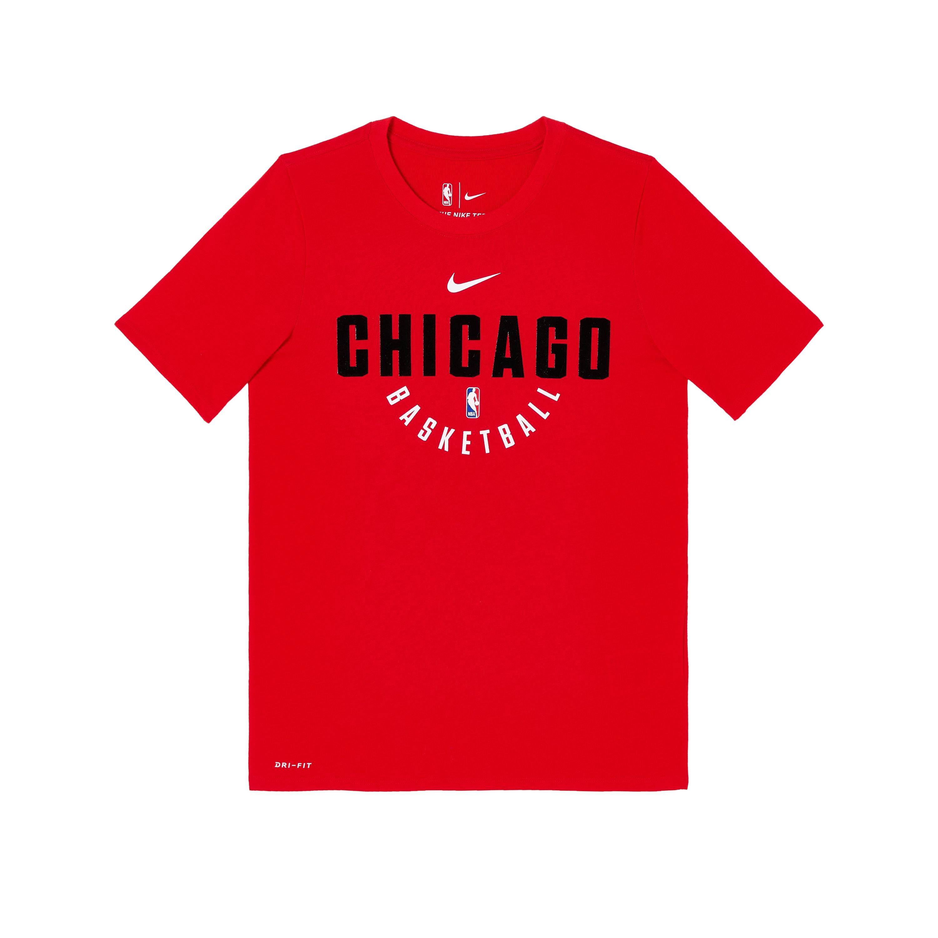 

Nike Dri-Fit T-Shirt Chicago Bulls Fashion Comfortable Short Sleeve Kids Tops 3Z2B711R1-BUL S