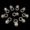10 Pieces Rivet Back Screw Stud Connector for Wallet Chain Hardware