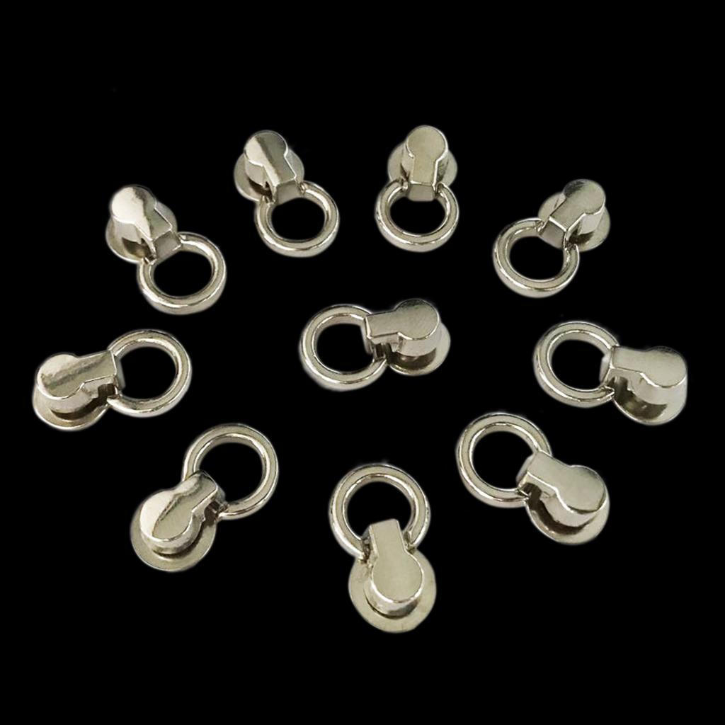 10 Pieces Rivet Back Screw Stud Connector for Wallet Chain Hardware