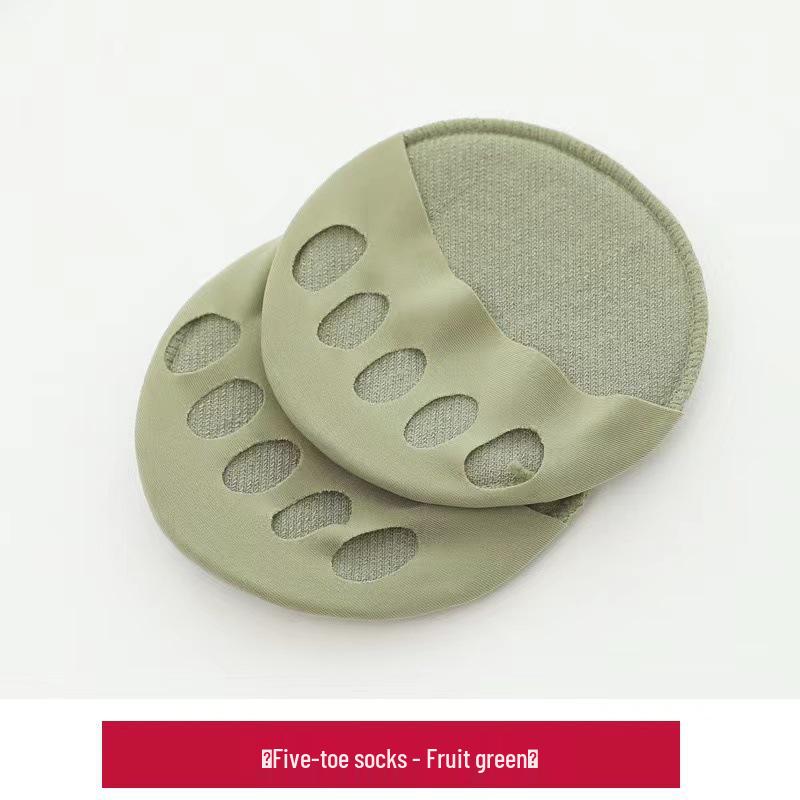 Forefoot Pads for High Heels - Summer Thin, Cut-to-Fit Sponge Socks, Sweat-Absorbent & Breathable