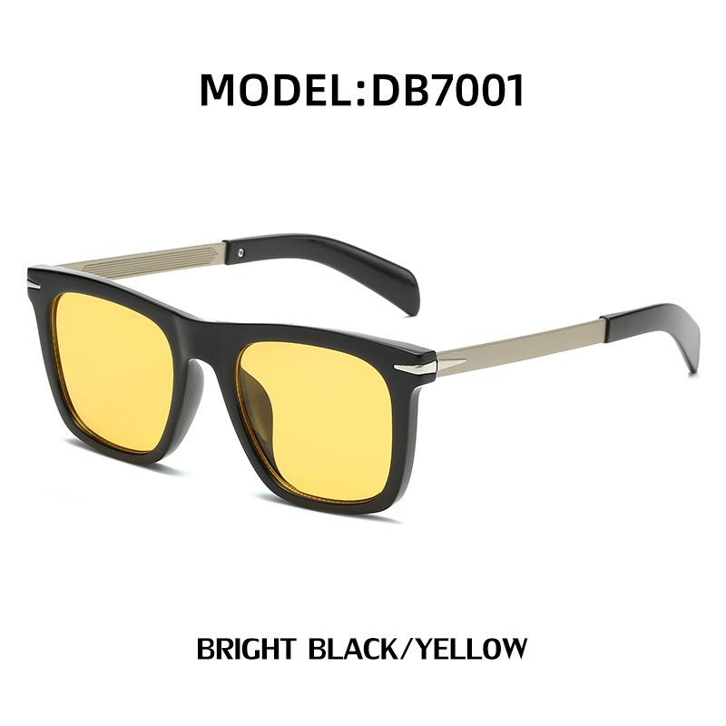 Box Sunglasses Men'S Outdoor Retro Sunglasses Women'S Trendy Glasses Sunglasses