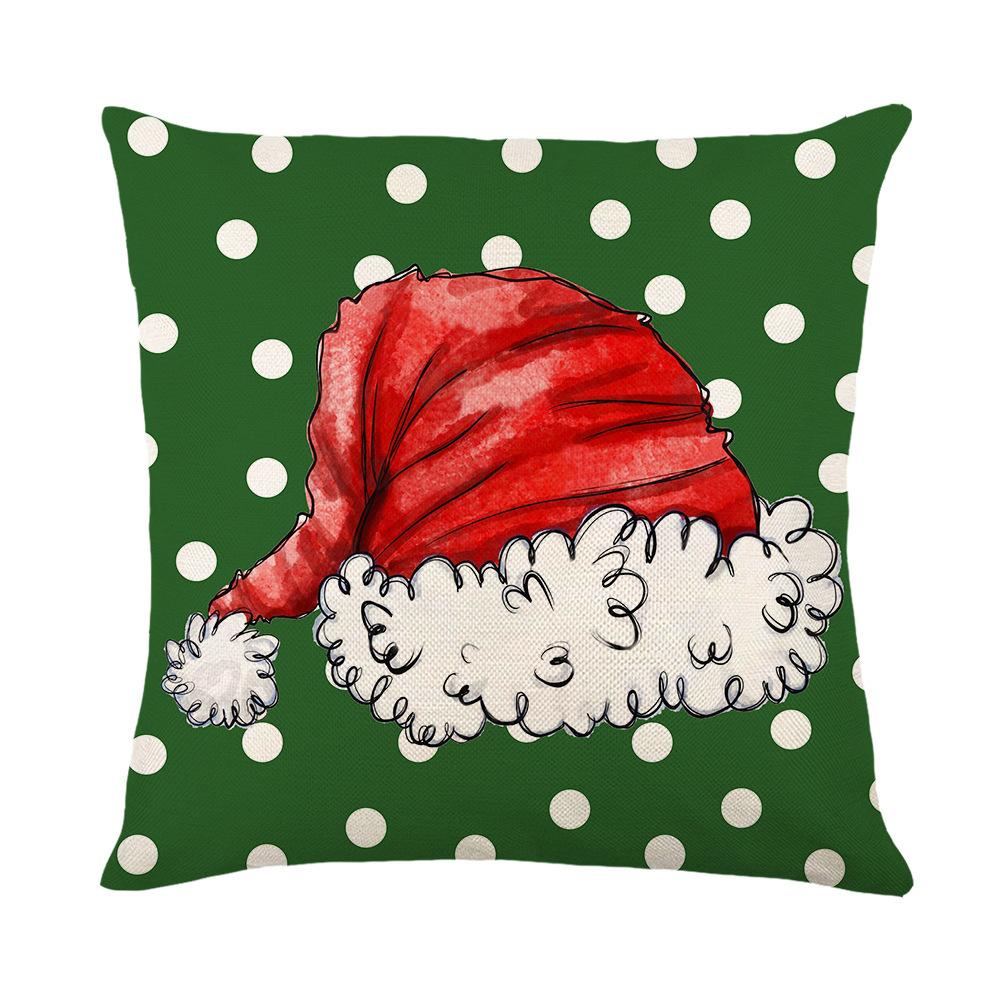 Pillowcase Christmas Pillowcase Ins Pillow American Bed Cushion Home Office Sofa Waist Cushion