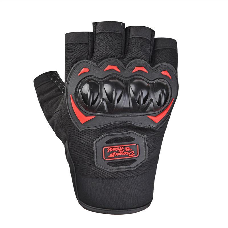 

Дихаючі мотоциклетні рукавички з довгими пальцями та сенсорним екраном - Захисна оболонка для захисту суглобів та нековзка хватка One Size