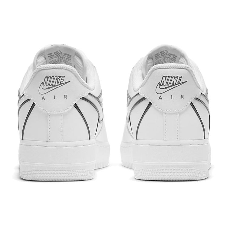 Nike Pánské tenisky Air Force 1 Low Bílé Metalické Cínové DH4098-100