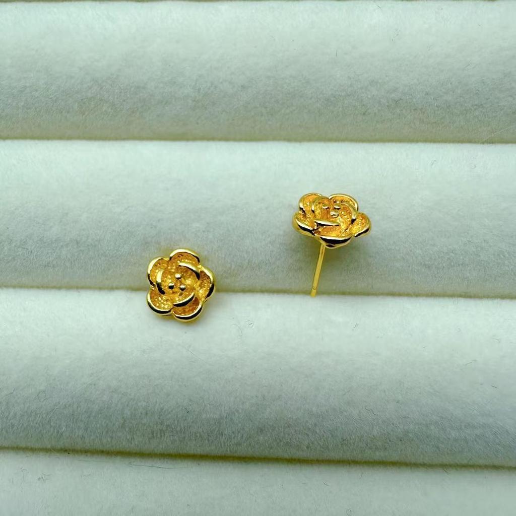 925 Silver Wind Cat's Eye Stone Earrings - Simple, Elegant, and Versatile for Women.