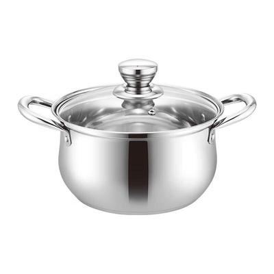 Adneny 304 Stainless Steel 22cm Multi-Function Soup Pot