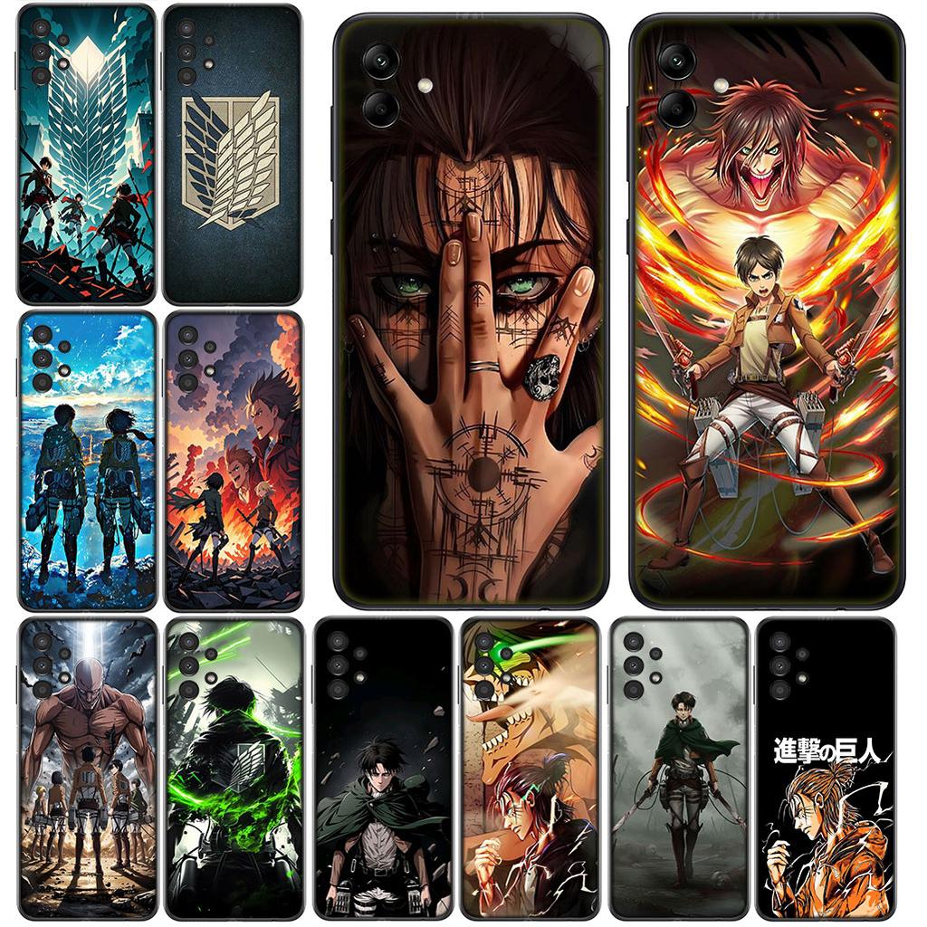 Cover Attack On Titan Levi Eren Jaeger for OPPO A40 A80 A60 A38 A79 A15 A16 A17 A18 A58 A78 A57 A53 A40M 4G 5G Phone Case