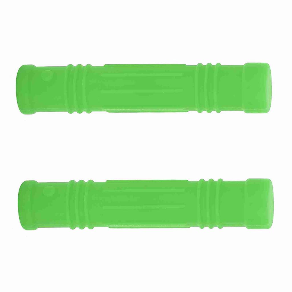 Silicone Chewing Pencil Toppers Safe Baby Teether Pacifier Infant Sensory Chew ToyGreen