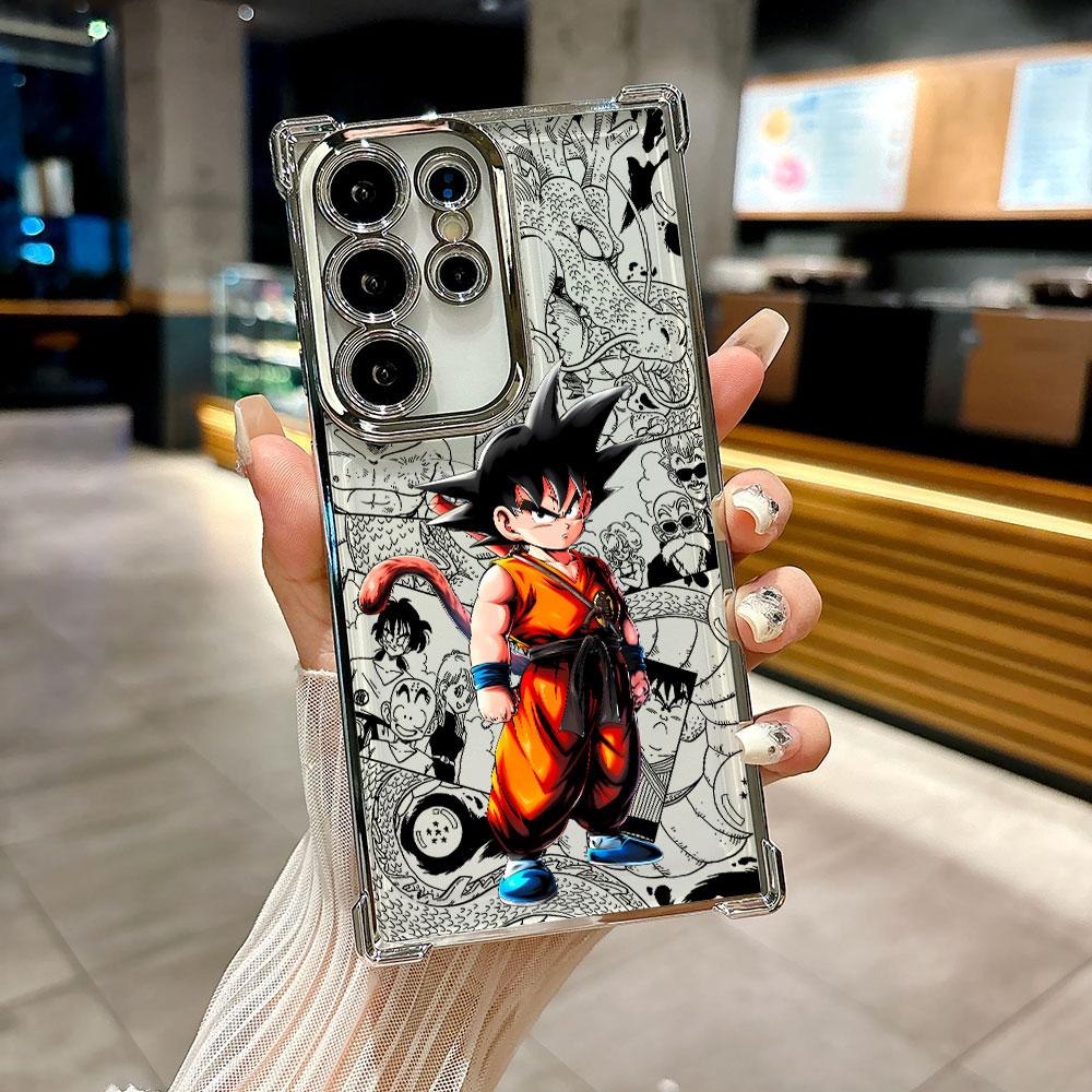 Süße Dragon Ball Son Goku Hülle Für Galaxy S26Ultra Handyhülle Für Samsung S26 S25 S24 S23 S21 Ultra S20 FE S25 Plus Weiche Hülle