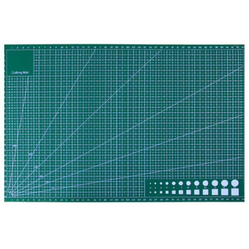 B-Est A3 Cutting Mat Workbench Patchwork Cutting Mat Sewing DIY Carving Art Painting Table Mat Stereotype Model Cutting Mat Dura