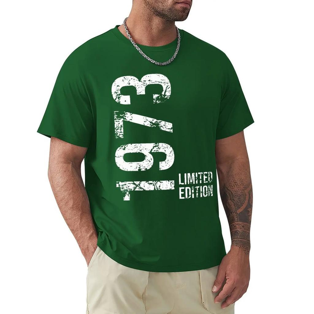 Novinka 50. 50 let Retro Vintage 1973 Trička Grafická Bavlna Streetwear Krátký Rukáv Narozeninové Dárky Letní Styl Tričko Muži