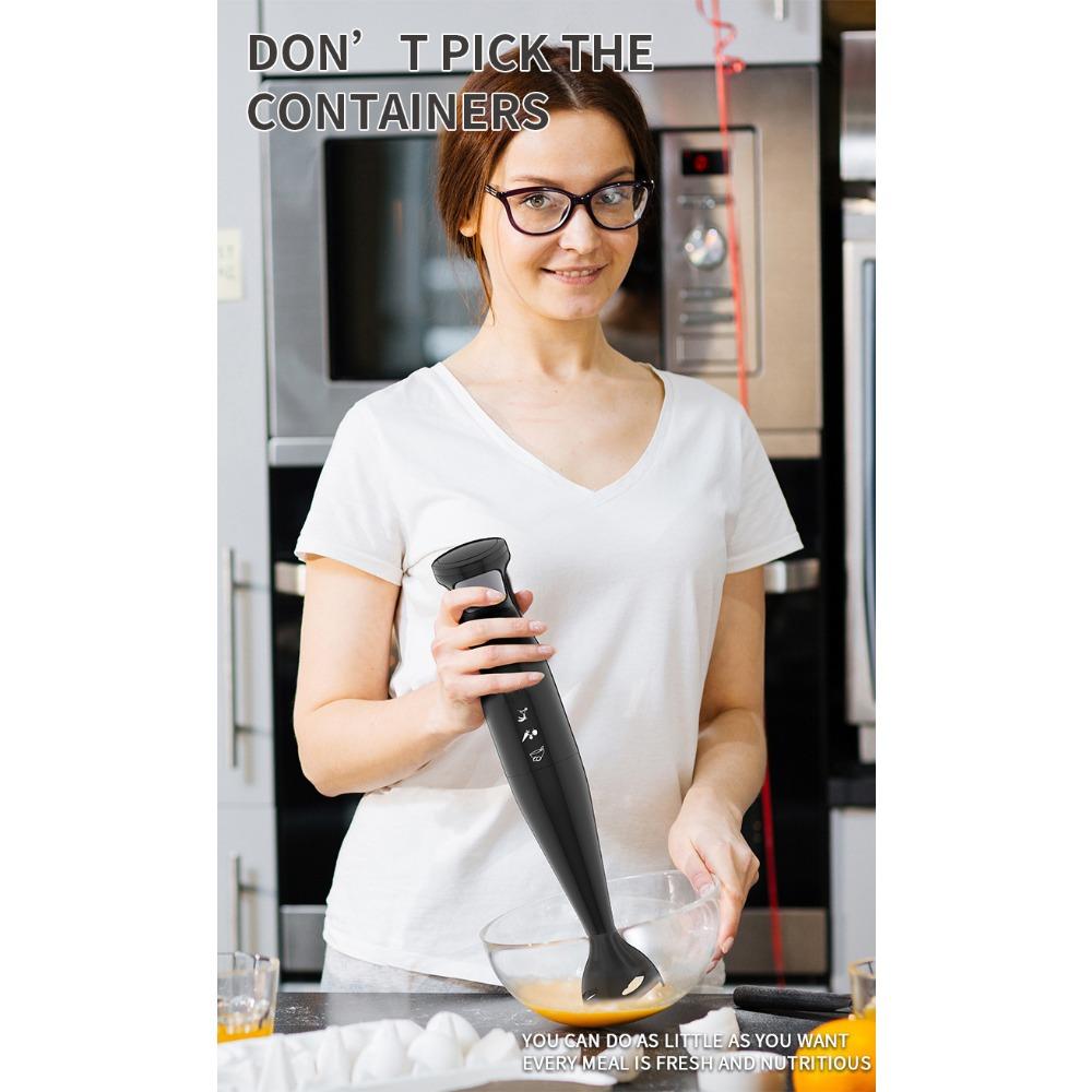 Babynahrungsergänzungsmaschine Kochstab Multifunktionaler kleiner Edelstahlmixer Home Kitchen Fleischwolf