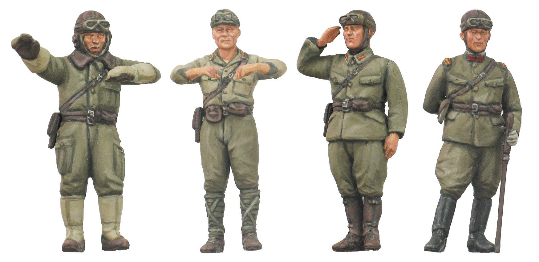 

Fine Molds Imperial Army Tank Crew Set Plastic Model Kit FM22 1/35