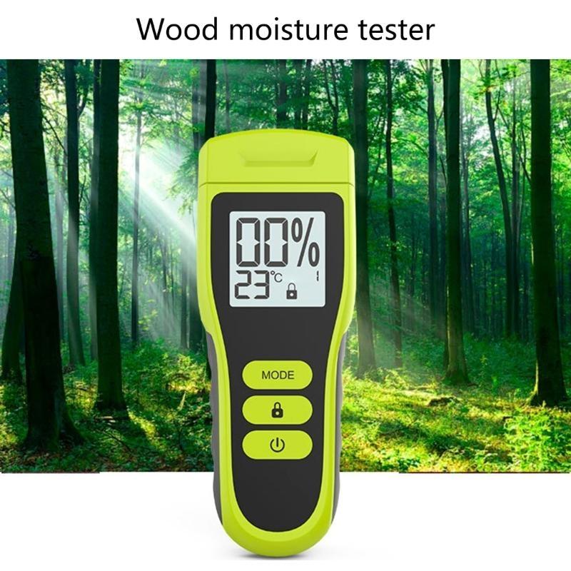 Pin Type Moisture Meter for NonDestructive Moisture Detection in and Masonry Dampness Inspection