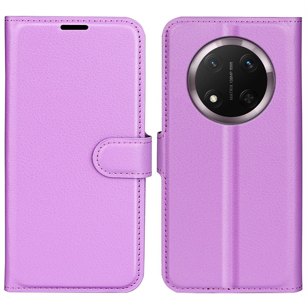 For Honor Magic7 Lite 5G/X9c 5G/X60 Pro 5G Case Litchi Texture Shockproof Leather Wallet Phone Cover