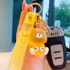 Creative Resin Jelly Bear Keychain Cute Cartoon Doll Car Key Chain Ring Women'S Exquisite Bag Pendant