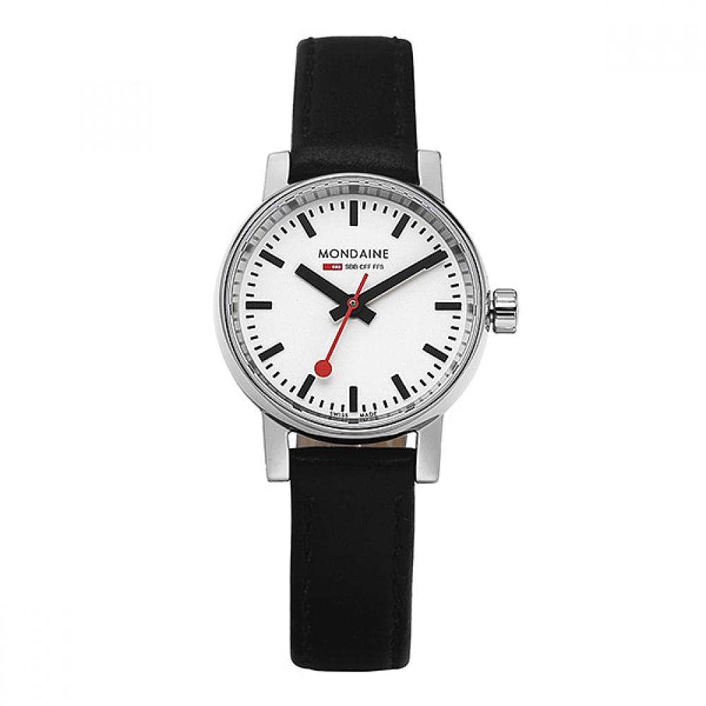

Mondaine MSe.26110.lb Железнодорожные Evo 2 женские часы S из кожи MSE.26110.LB