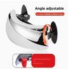 Motorcycle Front Gear Wind Wide-angle Rearview Mirror Large Field of View Blind Spot 180 Degree Reflective Reversing Mirror