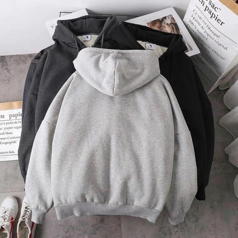 Men's 2026 Autumn/Winter Zipper Cardigan Hooded Sweatshirt Jacket, Plus Size Available