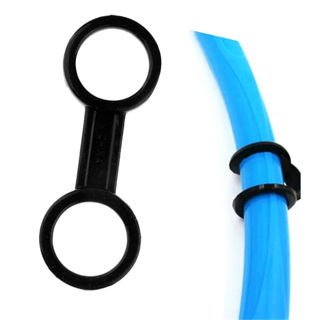 Universal Diving Silicone Snorkel Buckle Goggles Silicone Tube Plastic Clip Snorkel Mask Keeper Holder Retainer For Scuba Diving