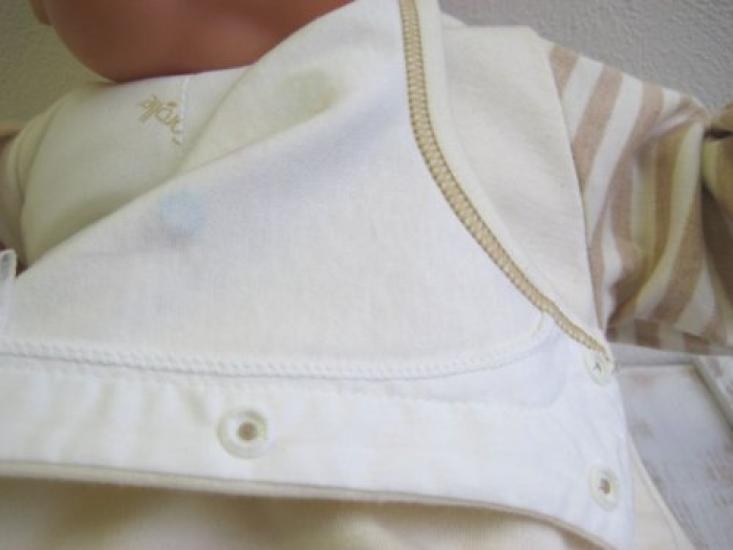 Newborn made in organic coveralls coveralls, Japan, cotton, two-way