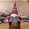 Weihnachtsbaumschmuck, 3 Stück Gesichtslos Bartpuppe Weihnachts-Hängeornamente Weihnachts-Hängeanhänger für Party Zuhause Dekoration