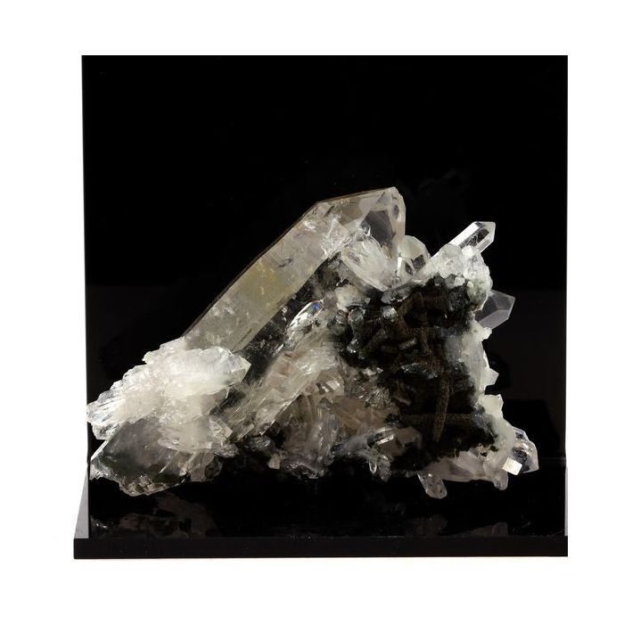 Pierres et Minéraux. Quartz. 470.0 ct. Massif de La Meije, Oisans, Isère, France.