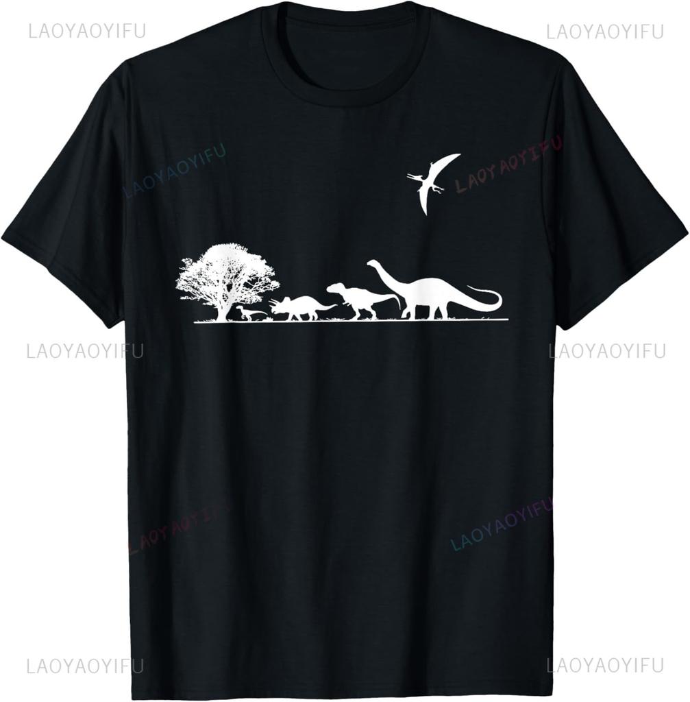 Dinosaurier Prähistorischer Dinosaurier Kinder oder Erwachsene Dino T-Shirt Druck Original Design Geschenke T-Shirts Harajuku Camiseta Hombre