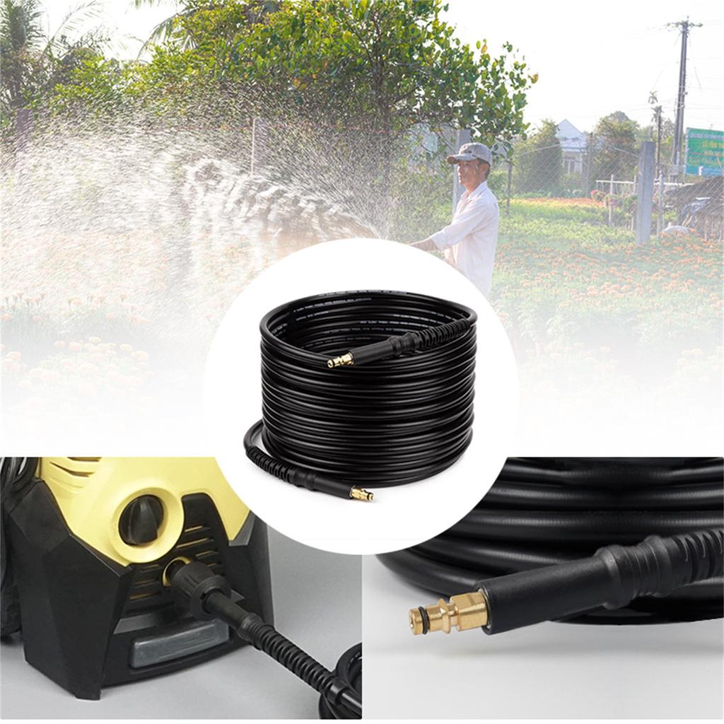 30 m Hochdruck-Ersatzschlauch, Reinigungsschlauch mit Schnellkupplung