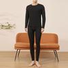Men's Autumn Winter Thermals Clothes Thick Suits T-Shirts + Pants Undershirts Sets Turtleneck Sweater Tops Blouse For Men