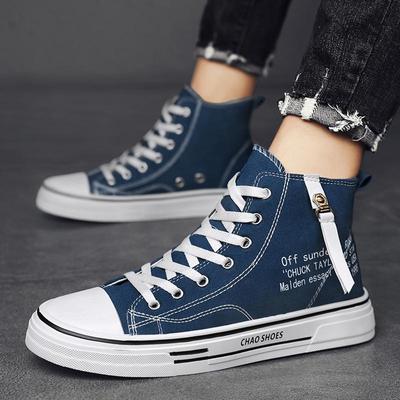 Joint Casual High-top Sports Board Shoes Handsome Street Dance Shoes Student Canvas Shoes