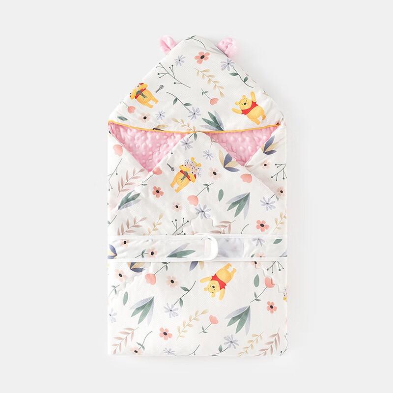 Mannes SW Newborn Dot Fleece Thermostatic Swaddle Blanket