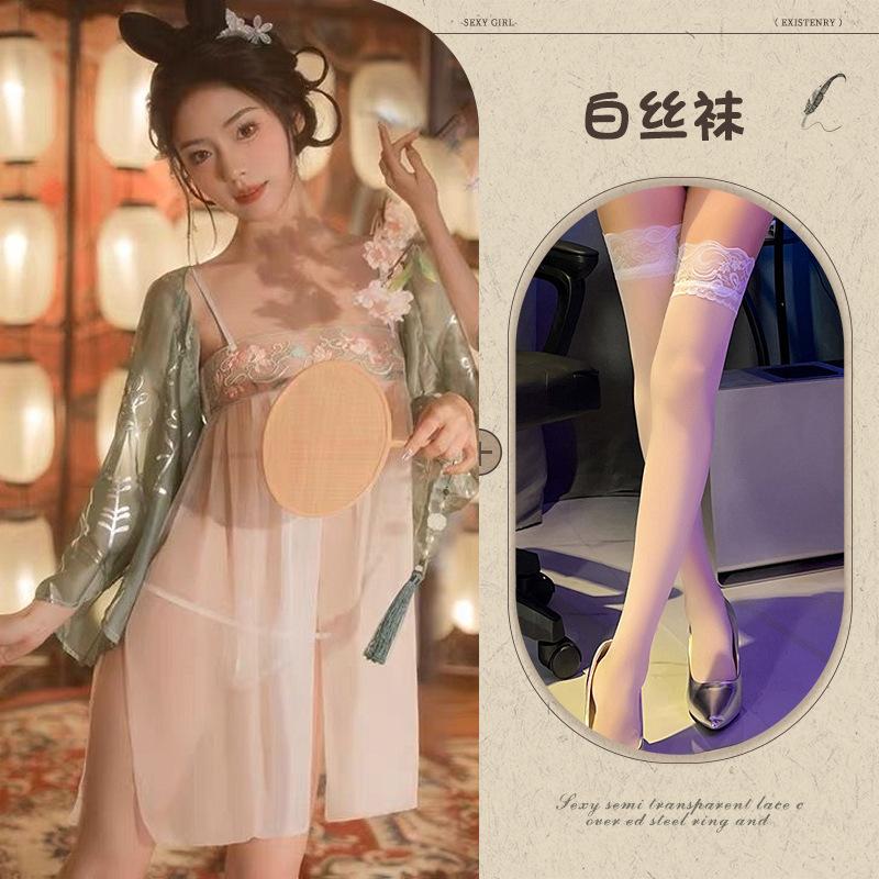 Sexy antique small jasper underwear tube top palace hanfu pure desire wind belly pocket sex suit