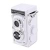 Sxhlseller Digital Camera Retro Vintage TLR Style, 64MP Autofocus 1080P FHD, Mini Portable Point and Shoot with Handcrank, Travel Camera for Daily Rec