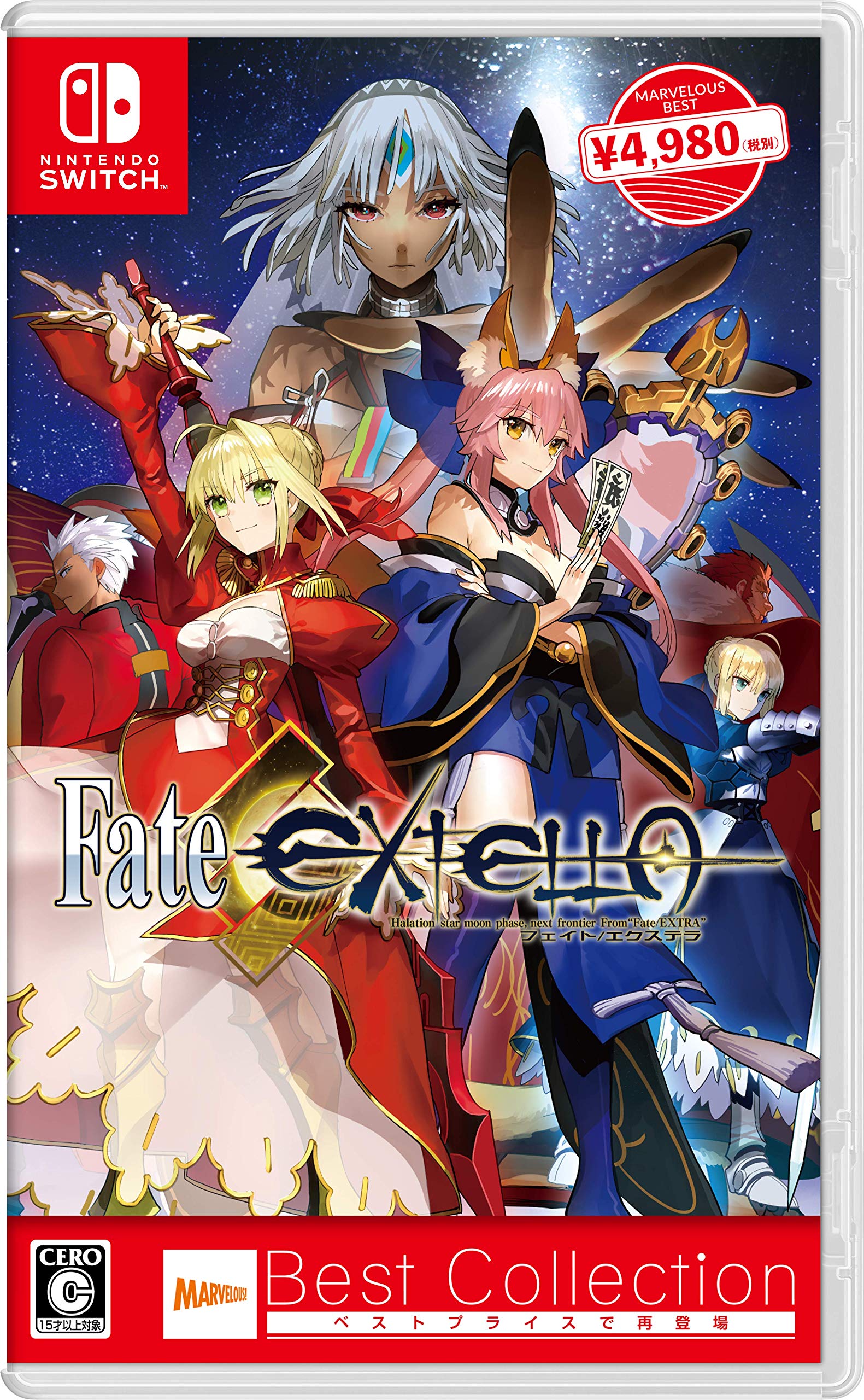 

Лучшая коллекция Switch Fate/EXTELLA -