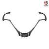 For Acura TL 2009-2014 Carbon Fiber Car Steering Wheel Cover Trim Interior Accessories