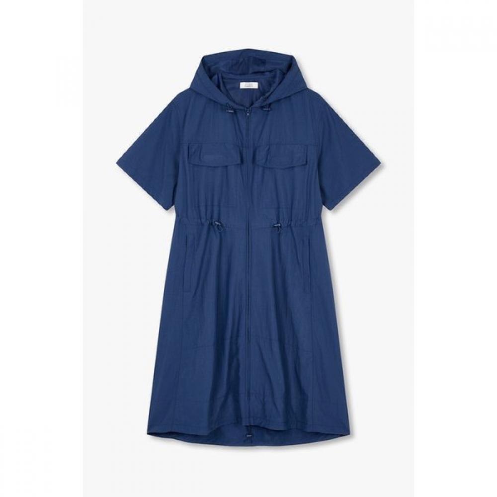 Studio Tomboy Sporty Hoodie Dress 9105341113 Ivory